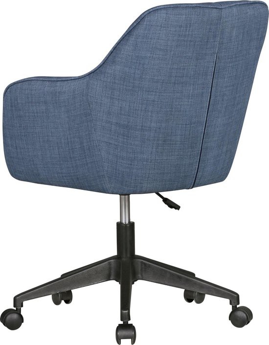 Pippa Design bureaustoel draaistoel - blauw - 