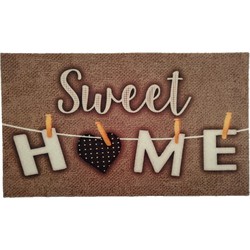 Sweet home entreemat 50x80cm