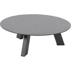 4 Seasons Cosmic loungetafel Ø78 x 25 cm - slate antraciet