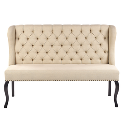 TORSBY  - Tweezitsbank - Beige - Polyester
