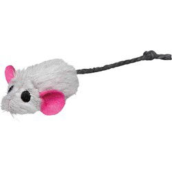 TRIXIE SET MUIZEN MET CATNIP KERN PLUCHE 5 CM 6 ST
