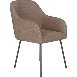 Housecraft Living Otis Eetkamerstoel Metaal Taupe