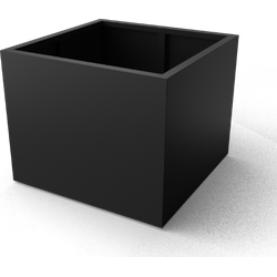 Artus rechthoekige Aluminium plantenbakken Lengte: 1400 Breedte: 1400 Hoogte: 800