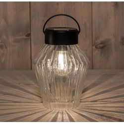 Solar Glazen Retro Lamp Helder