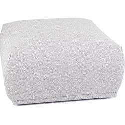 Designer bankpoef SASKIA 85x85x44 cm Grijs