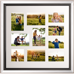 DALABA - Fotolijst - Zilver - Staand, Liggend - 69 cm - Glas
