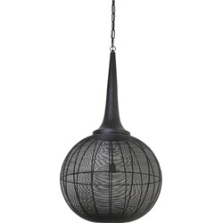 Light & Living - Hanglamp ADRIENNE - Ø57x112cm - Zwart