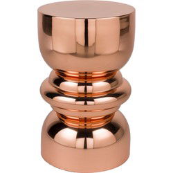 Housecraft Living Kinga Bijzettafel Rond 29.50 cm Koper