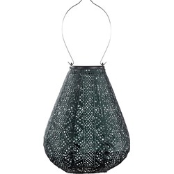 LUMIZ Solar Lampion Lace Tulip - 20 cm - Groen