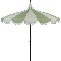 Rissy parasol licht groen - Ø220 x 238 cm