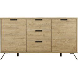 Buffet 2 deuren en 3 laden L156 cm - Palma