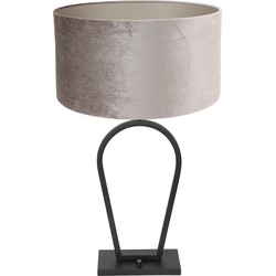 Steinhauer tafellamp Stang - zwart - metaal - 40 cm - E27 fitting - 3505ZW