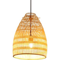 Fine Asianliving Bamboe Webbing Lamp D34xH56cm Vicky Handgemaakt