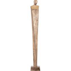 PTMD Deco Object Symon - 13x13x92 cm - Aluminium - Goud