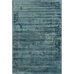 Safavieh Traditional Indoor Woven Area Rug, Vintage Collection, VTG117, in Turquoise & Multi, 122 X 170 cm