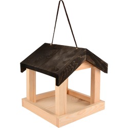 Vogelhuisje/muurvoederhuis hangend 23.2 cm - Vogelvoederhuisjes