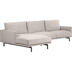 Kave Home - 4-zitsbank Galene   beige   rechtse chaise longue 314 cm