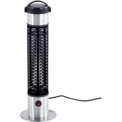 Beliani VEZUVIO - Terrasverwarmer-Zwart-Aluminium