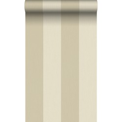 Origin Wallcoverings behang strepen warm beige - 53 cm x 10,05 m - 347020