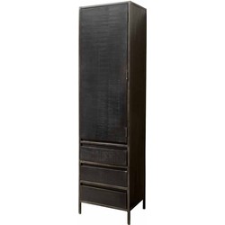 Tower living Paterno - Cabinet 1 dr 3 drws - 50x40x190