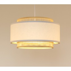 Fine Asianliving Bamboe Hanglamp Handgemaakt - Arlette D40xH23cm