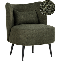 OTSBY - Fauteuil - Donkergroen - BouclÃ©