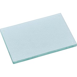 Zeller snijplank met siliconen voetjes - glas - 30 x 20 cm - Snijplanken