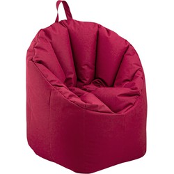 SVJ Zitzak Rond - 70 x 70 x 80 cm - Nylon - Rood