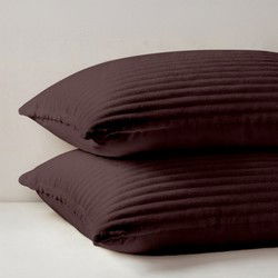 Teddy Rib Dekbedovertrek Grape - 240x220 + 2*60x70 cm