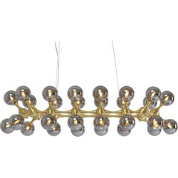 Kare Hanglamp Atomic Balls Brass 140cm