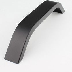 Deurgreep Brian - zwart - 128 mm - Modern - Handgreep - Kastgreep - Ladegreep