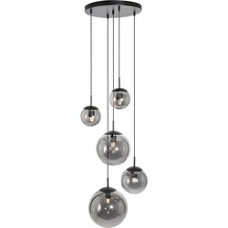 Steinhauer hanglamp Bollique led - zwart -  - 2730ZW