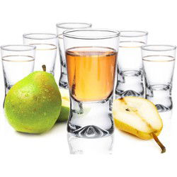 Glasmark Shotglaasjes - 6x - 25 ml - glas - borrelglazen - Shotglazen