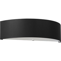 Minimalistische wandlamp Lindholm Zwart -lichts