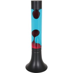 Mexlite - tafellamp - Volcan - zwart - glas metaal - Ø 14cm - E14 - 3117ZW