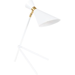 Zuiver Shady Tafellamp/ Bureaulamp Wit