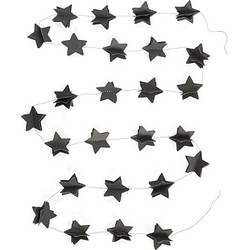 Sparkling Paper 3d slinger ster - zwart