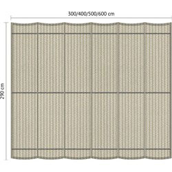 Harmonicadoek B 2,90 x L 3,00 m Sahara Sand
