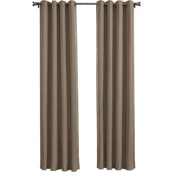 Larson Premium - Premium gordijn - Luxury home edition - Met ringen - 3m x 2.7m - Taupe