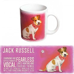 Koffie beker Jack Russell hondje - Bekers