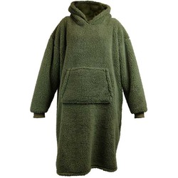 Unique Living - Hoodie Teddy Winter Green -70x110cm