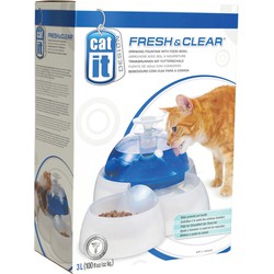 Cat-it Design Senses waterbak met voerbakje