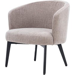 Tower living Albi coffeechair - fabric Nature color 120 Beige grey