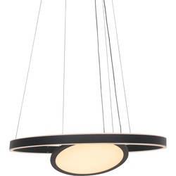 Moderne ringhanglamp Steinhauer Ringlux Zwart