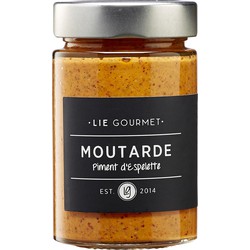 Lie Gourmet Mosterd Piment d'Espelette/chili (200 g)