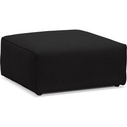 CANYON design bankpoef 95x95x42 cm Zwart