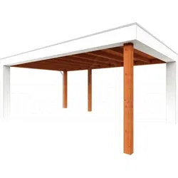 Trendhout douglas overkapping Verona links, 575 x 400 cm
