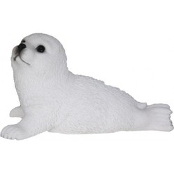 Tuinbeeldje zeehond diertje 18 cm - Beeldjes