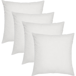 Set van 4 stuks - Binnenkussen 45 x 45 cm - Dons