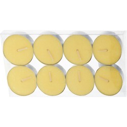 Set van 32x citronella waxinelichtjes/theelichtjes kaarsjes - Waxinelichtjes